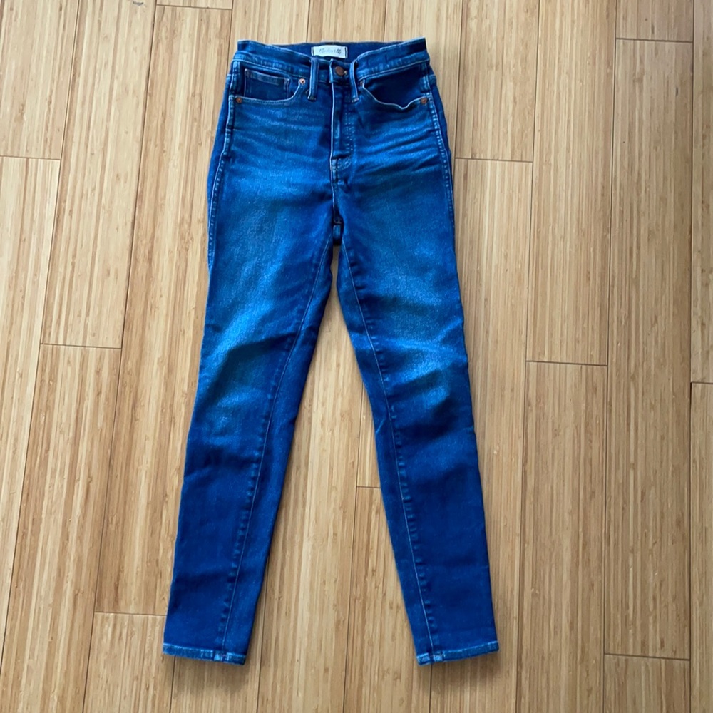 Madewell 10” high rise skinny
